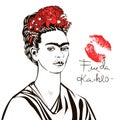 Frida Kahlo, a woman who inspires women with her example